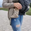 Winterboots für Baby's in hellgrau/rosé – Bild 7
